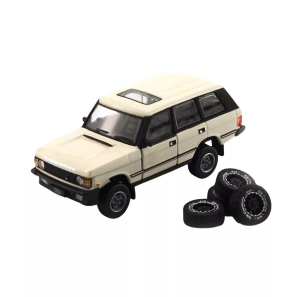 Bm Creations 1:64 Range Rover Classic Lse Weiß *Tuning* Lhd I Bm64B0179Lhd-image