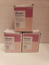 Diane Manicure/Pedicures Glass Jars 3pk- All 4oz