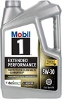 Mobil 1 Extended Performance Full Synthetic 5W-30 0W-20, 5 Quart (4.73 Liter）