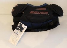 NEW Bauer Supreme Ice Hockey Chest Protector Shoulder Pads Youth Medium JUNIOR M