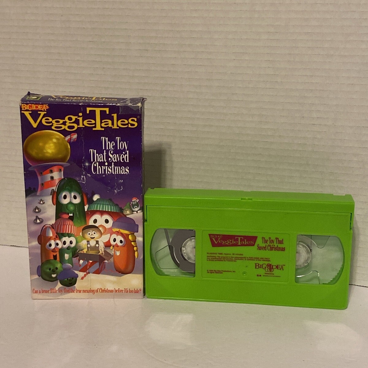 VeggieTales The Toy that Saved Christmas VHS Tape Big Idea | eBay