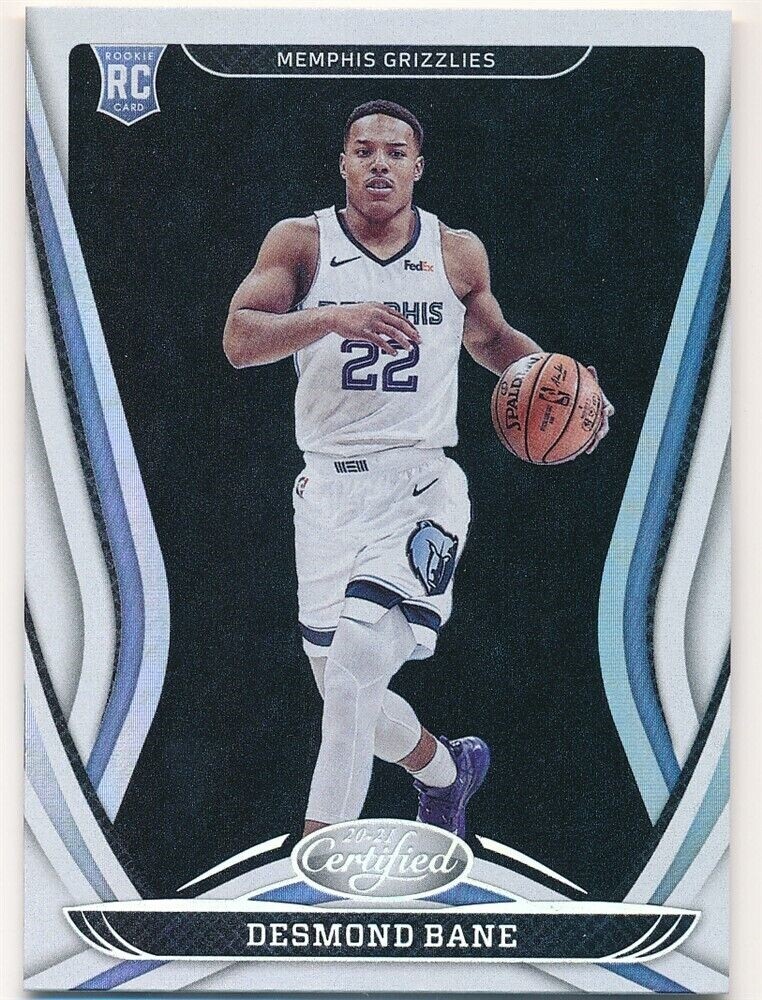 DESMOND BANE 2020-21 CERTIFIED #171 RC ROOKIE MEMPHIS GRIZZLIES MINT