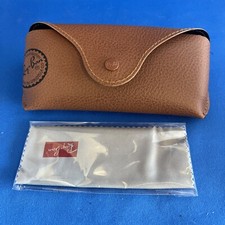 Ray ban leather case only Brown With Ray-ban Cleaning Cloth