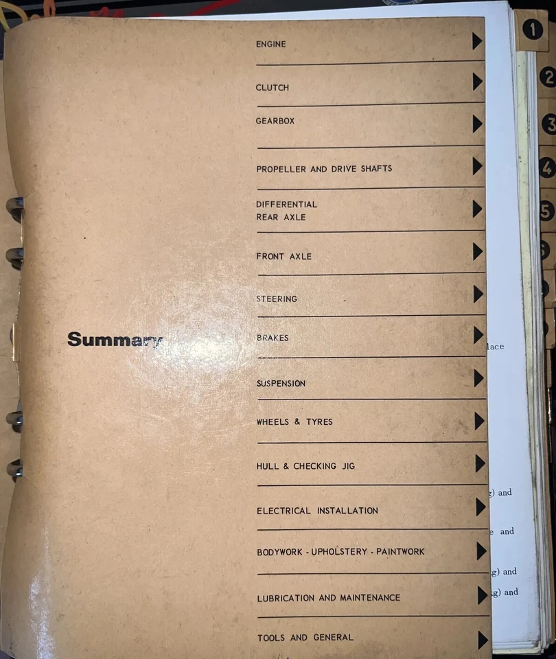 Peugeot 504 Inglés Manual Taller Estados Unidos Modelos 1970 Estándares En muy buen estado+++ Foto 3 de 4