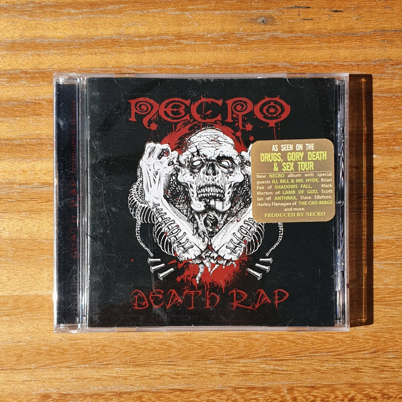 NECRO - Death Rap CD [Australian Pressing, Shogun Records] 2007 | eBay