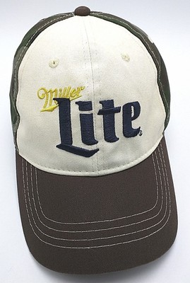 miller lite camo hat