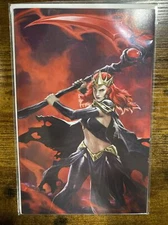 DARK WEB #1 * NM+ * SKAN EXCLUSIVE VIRGIN VARIANT  SPIDER-MAN GOBLIN QUEEN 🔥🔥