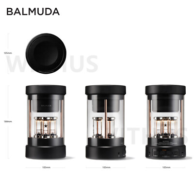 BALMUDA The Speaker Black M01B Bluetooth AUX Wireless 360