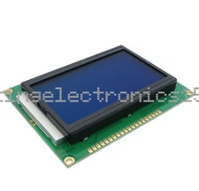 DC 5V 12864 LCD Display Module 128x64 Dots Graphic Matrix Blue LCD Backlight