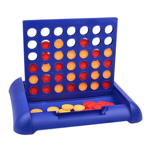 Large Connect Four In A Row 4 In A Line Board Game Kids Children Educational Toy - Picture 6 of 7