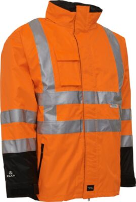 Visible Xtreme 2-in-1 Jacke, Warnschutz Winterjacke ELKA 086100R, WIND-, ...