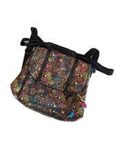 Sak Roots 2017 Multi Color Artsy Birdy Floral Convertible Back Pack 