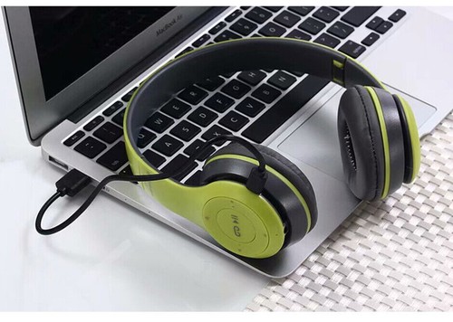 Cuffie Bluetooth Wireless Pieghevoli Hi-Fi Microfono TV, PC, Tablet, Smartphone - Photo 17/19