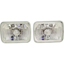 Set of 2 Headlights Lamps  Left-and-Right for Chevy Olds SaVana Suburban NA Pair