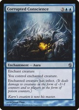 Corrupted Conscience [Mirrodin Besieged] Moderately Played