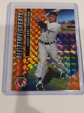 2021 Panini Mosaic - All-Time Greats Larry Doby #ATG10 Reactive Orange Prizm