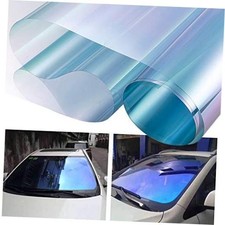 Dark Blue Chameleon Windshield Tint Car Window Foils Solar Protection Film