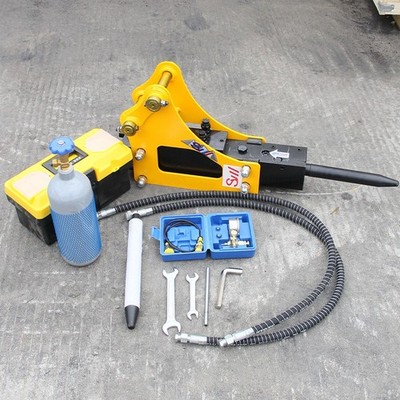 Hydraulic Breaker Hammer Attachment for 1.8Ton Mini Excavator Crushing Hammer