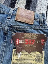 Vintage 1993 Levi  s DEADSTOCK Levi  s 517 Size 1 Women  s Jeans 26W x 31L Bootcut