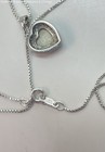 925 Faux Opal & CZ Pendant Necklace & Post Earrings 8.2g — photo 4
