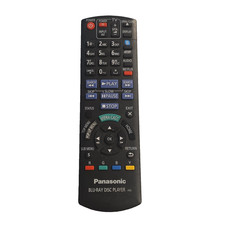 OEM Panasonic BLU-RAY DISC DVD PLAYER IR6 REMOTE for DMP-BD75 DMP-BD755 Clean