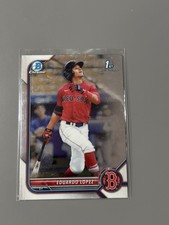 2022 Bowman Eduardo Lopez BCP-134 1st Chrome | Boston Red Sox