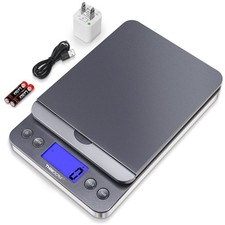 THINKSCALE Shipping Scale, 86lb/0.1oz Postal Scale with Hold and Tare, Scale ...