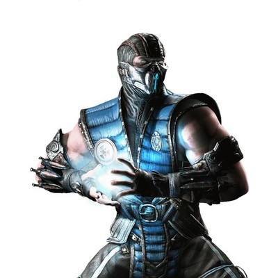 Mortal kombat sub zero Sticker Decal XV