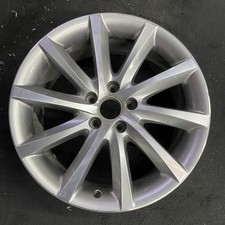 Volkswagen Machined Silver Eos Passat Factory Rim 18x8 2006-2011 Oem Alloy 69829