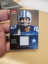 2004 Fleer Greats Glory Game Mel Renfro Game Worn Jersey Dallas Cowboys