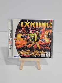 Expendable (Sega Dreamcast, 1999) CIB Complete w/ Manual New (Other) RARE