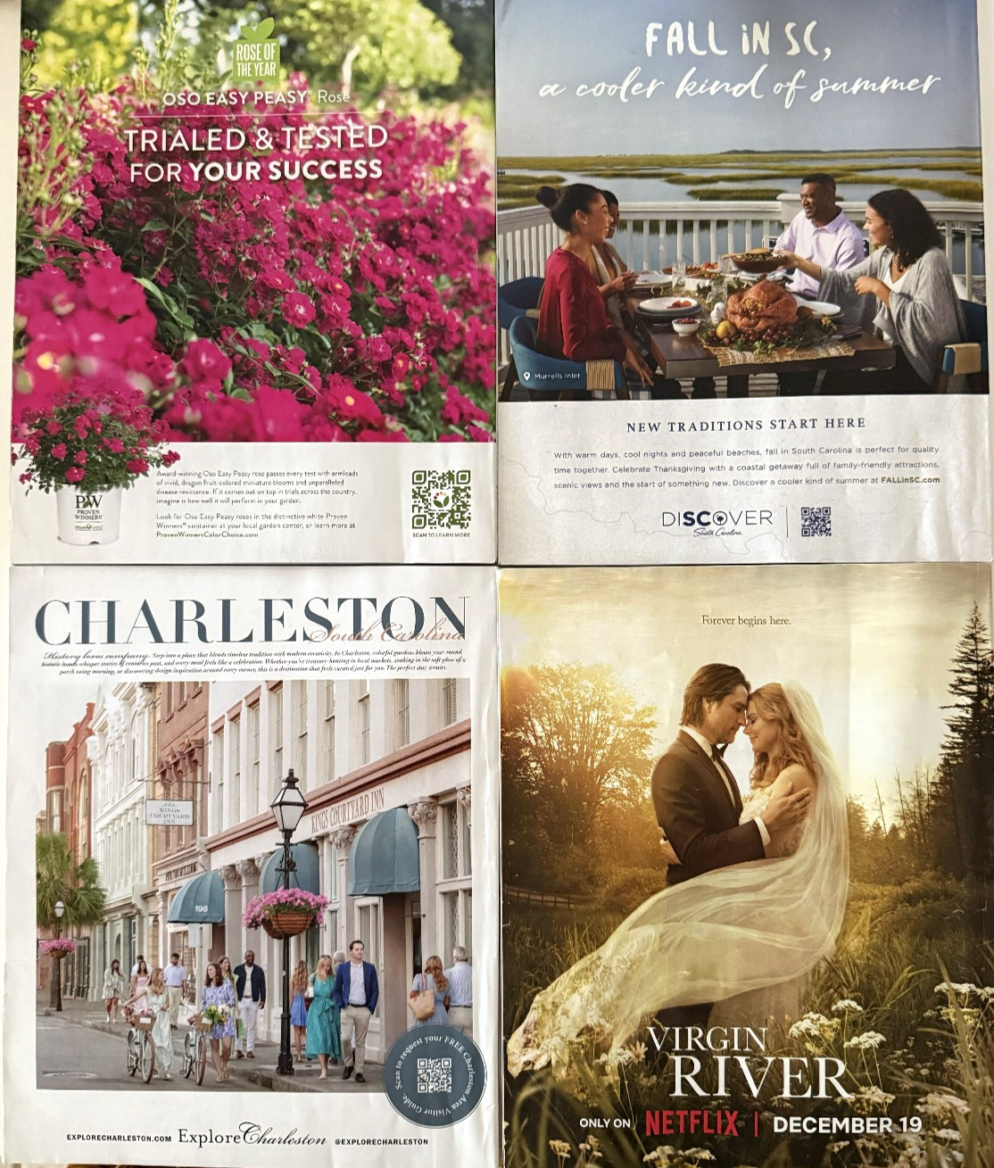 4 Better Homes & Gardens Magazines April December 2024/Sept November 2025