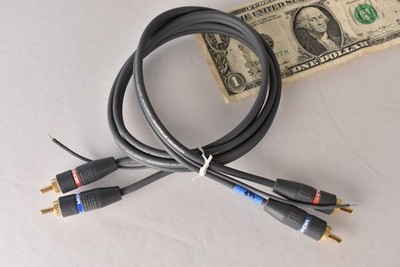 4ft Monster Cable Monster Standard Interlink 100 Audio Interconnect RCA