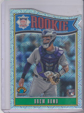 2025 Bowman Chrome Drew Romo rookie of the Year Favorites Mojo Refractor Rockies