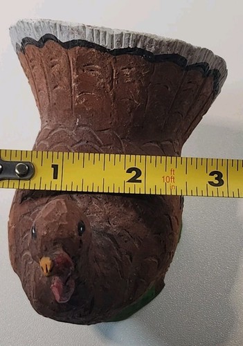 Set of two hand-carved turkey's decorations. - Imagen 23 de 23
