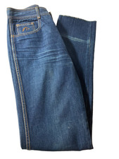 Vintage 1980's Jordache Denim Jeans Horse Head Logo 28x34 long Unhemmed Size 31