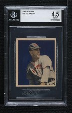 1949 Bowman Gray Back Vic Raschi #35 BGS 4.5 Rookie RC 0q3