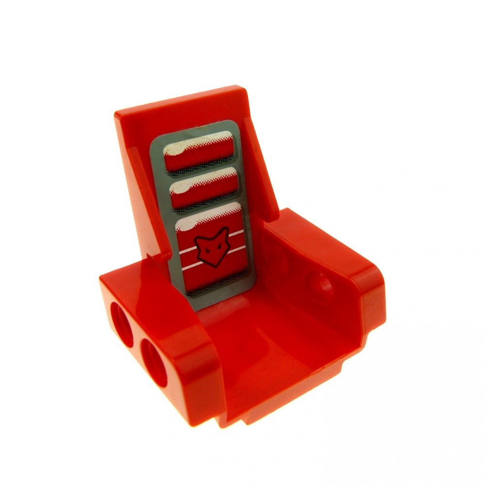 1x Lego Technic Seat 3x2 Red Car Truck Plane 8226 2717pb01