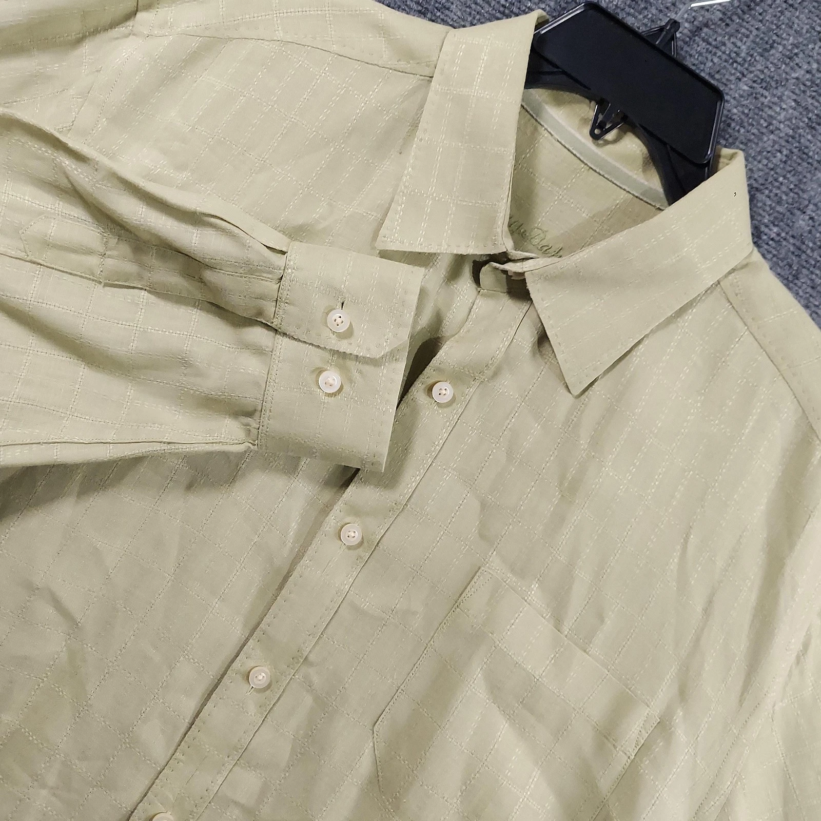 Tommy Bahama Shirt Mens Large Green Check Long Sleeve Linen Button Up Summer
Opens in a new window o