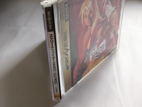 Street Fighter Zero 1 Sega Saturn SS Japan ver w/ Case Manual Tested Working