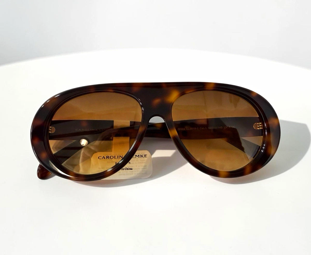 Carolina Lemke Berlin Artemis Demi Havana 55-16/145 + Luxury Case and Box Women main image 3