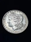 1884 O Morgan AU Silver Dollar