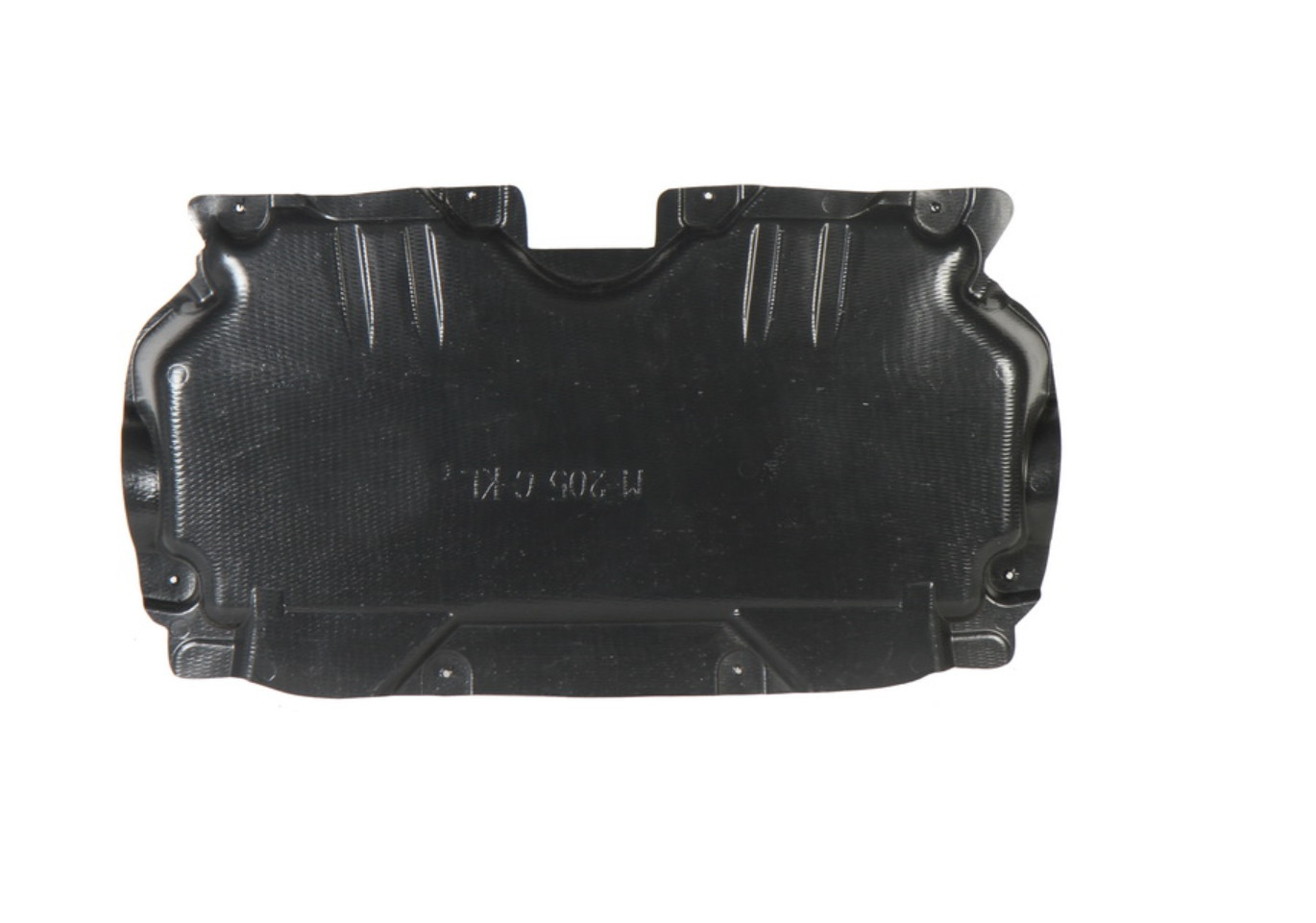 Protection sous moteur en ABS noir pour Mercedes Classe C W205 de 2013 à 2018
