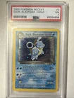 Pokémon PSA 7 Dark Blastoise 3/82 Team Rocket Holo