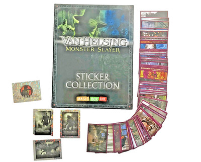 Van Helsing (2004) kompletter Stickersatz (128 Sticker)  ,Magic Box ,Rar ,lesen