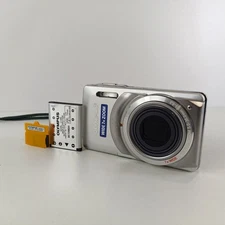 Olympus Digital Camera Mju 7010 12.0MP Silver Tested Olympus Digital Camera 