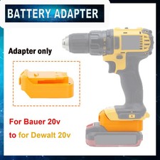 Adapter For Bauer 20v Li-ion Battery Convert to fits Dewalt 20v Tools Converter