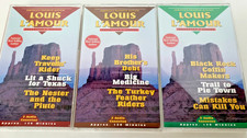 Vintage LOUIS L'AMOUR Collector Series 2, 4, 6 Audio Cassette Tapes Audio Books