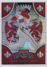 2019 Panini Chronicles Crusade Hyper Prizm 25/299 Juan Soto #17 o7m