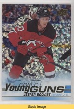 2019 Upper Deck Young Guns Speckled Rainbow Foil Jesper Boqvist #233 READ 08qb